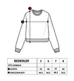 Toontoy Kız Çocuk Nakışlı Batik Desenli Sweatshirt