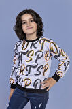 Toontoy Erkek Çocuk Komple Baskılı Sweatshirt