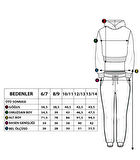 Toontoy Kız Çocuk Reflektör Detaylı Kapşonlu Eşofman Takımı