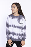 Toontoy Kız Çocuk Batik Desenli Sweatshirt