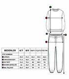 Toontoy Erkek Çocuk Garnili Bisiklet Yaka Eşofman Takım