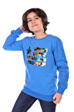 Toontoy Erkek Çocuk Kamuflaj Pullu Sweatshirt