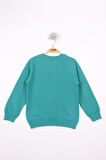 Toontoy Erkek Çocuk Yazı Baskılı Sweatshirt