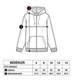 Toontoy Erkek Çocuk Kapüşonlu Baskılı Hırka