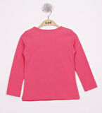 Toontoy Kız Çocuk Papatya Vazo Baskılı T-Shirt