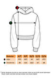 Toontoy Kız Çocuk Kapüşonlu Kadife Sweatshirt