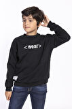 Toontoy Erkek Çocuk Balıkçı Yaka Sweatshirt