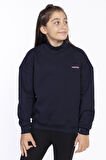 Toontoy Kız Çocuk İçi Pamuklu Sweatshirt