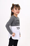 Toontoy Kız Çocuk Paris London Baskılı T-Shirt