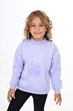 Toontoy Kız Çocuk Baskılı Sweatshirt