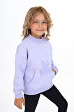 Toontoy Kız Çocuk Baskılı Sweatshirt