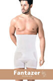 Özel Üretim Fit Görünüm Sağlayan Inceltici Rahat Atlet Ve Boxer Inceltici Erkek Korse 2'li Set