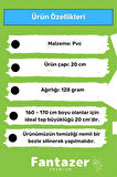 Deluxe Serisi Dayanıklı Yüksek Kalite Mini Gymball 20 cm Yeşil Pilates Topu Şişirme Pompa