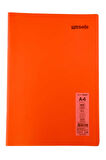 Mynote Text Neon A4 60 Yaprak Kareli Plastik Kapak Defter