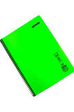 Mynote Flex A4 80 Yaprak Çizgisiz Spiralli Plastik Neon Kapak Defter