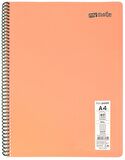 MYNOTE FLEX PASTEL DEFTER PP KAPAK SPİRALLİ A4 120 YP ÇİZGİLİ MFXPA-A4120-Ç 30001912 6 Adet