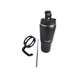 Trendix Çelik İçli Termos 1200 ML Siyah