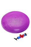 Gymo Pompalı Denge Yastığı Balance Disk Denge Pedi 33cm Mor