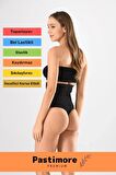 Ultra İnceltici Yüksek Bel Silikon Dikişsiz Sıkılaştırıcı Karın Toparlayıcı Slip-String Kadın Korse