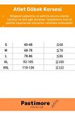 Premium Bel Göğüs Göbek Jinekomasti Toparlayıcı Erkek Extra Göbek Sıkılaştırıcı Siyah Korse Atlet
