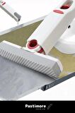 Premium Taşınabilir Mini Tezgah Banyo Mutfak Çekpas Lavabo Çekpası Süngerli Cam Silme Çekpası
