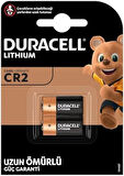 CR2 Yüksek Güçlü Lityum Pil (2 li Paket) 3V (CR15H270) Alarm Sistemi Hareket Dedektörlerinde, Dijital Termometrelerde, LED Işıklarda, Elektronik Cihazlarda Kullanım İçin