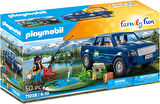 71038 Family Fun 4 x 4 Kamyonetli Balık Tutma Gezisi, eğlenceli, yaratıcı rol yapma oyunu, 4 yaş ve üzeri çocuklara uygun oyun seti