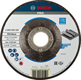 Professional Accessories Bombeli Metal Kesme Diski, Gri, 230 mm, 1 Adet