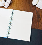 Bu Hayatı Tasarımlı Spiralli Defter