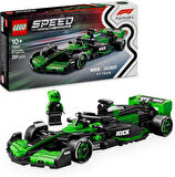 Speed Champions KICK Sauber F1 Team C44 Yarış Arabası 77247 - 10 Yaş ve Üzeri Kız ve Erkek Çocuklarıyla Motorseverler için Koleksiyonluk Sürücü Minifigürü İçeren Yapım Seti (259 Parça)