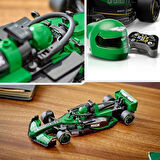 Speed Champions KICK Sauber F1 Team C44 Yarış Arabası 77247 - 10 Yaş ve Üzeri Kız ve Erkek Çocuklarıyla Motorseverler için Koleksiyonluk Sürücü Minifigürü İçeren Yapım Seti (259 Parça)