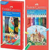 12'li suluboya& Faber-Castell 12li Boya Kalemi Seti