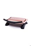 Sağlam T28e Tostadoy Granit 1800w Izgara Ve Tost Makinesi Gold Rose