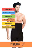 Özel Üretim Fit Görünüm Sağlayan İnceltici Rahat Atlet Ve Boxer İnceltici Erkek Korse 2'li Set
