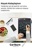 Premium Lcd Ekranlı Kalemli Dijital Çizim Tableti Yazı Tahtası Boyama Resim Akıllı Tablet 8,5 Inç