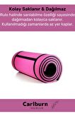 Özel Konfor Modeli Çift Taraflı Kaymaz Silinebilir Antibakteriyel Yoga Meditasyon Minderi 16mm Mat