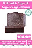 Organik Bitkisel %100 Doğal Güzel Kokulu El Yüz Saç Orijinal 10'lu Argan Yağı Sabunu