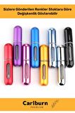 Özel Parfüm Şişesinden Doldurulabilir Taşınabilir Çanta İçi Mini Cep Parfüm Şişesi 5 Ml x 10 Adet