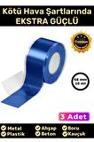 Süper Güçlü Su Geçirmez Sızdırmaz Mavi Renk Çok Amaçlı Tamir ve İzolasyon Bandı 48mm x 10m - 3 Adet