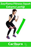 Profesyonel Orta Sert Zayıflama Fitness Squat Çalışma Lastiği Jimnastik Spor Aerobik Direnç Bant