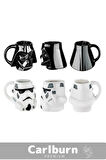 Premium Özel Tasarım Hediye Kutulu Star Wars Şekilli Seramik Kupa 14 x 15 cm 3D Bardak