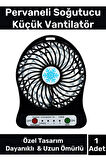 Özel Üretim Usb Şarjlı 3 Kademeli Sessiz Taşınabilir Mini Fan Pervaneli Soğutucu Küçük Vantilatör