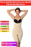 2 Beden İncelten Askılı Toparlayıcı Sıkılaştırıcı Vücut Şekillendiren Kadın Fermuarlı Tam Boy Korse