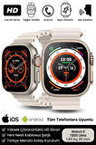 Watch 8 Ultra Series Ios Android Uyumlu Spor Sağlık Sensörlü 45mm Ultra Akıllı Saat