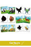 Özel Üretim Zeka Geliştirici Eğitici Çocuk El Göz Koordinasyonu  My First Puzzle 48 Parça
