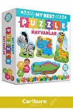 Özel Üretim Zeka Geliştirici Eğitici Çocuk El Göz Koordinasyonu My Best Puzzle Hayvanlar