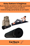 Taşıma Askılı Su Geçirmez Konforlu Kalın Rahat Çift Taraflı Çadır Uyku Yer Minderi 10mm Kamp Matı