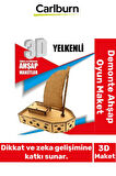 3 Boyut Eğitici Öğretici Zeka Geliştirici Boyanabilir Ebeveyn Çocuk Puzzle Demonte Ahşap Oyun Maket