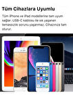 iPhone Tüm Serilere Uyumlu 20w Hızlı Şarj Aleti 7 8 X 11 12 13 14 15 16 İçin Type-C Girişli Adaptör