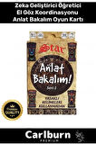 Eğitici Zeka Geliştirici Öğretici Eğlence Aile Parti Gece Anlat Bakalım Mini Oyun Kartları